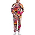 thumbnail image 3 of The Powerpuff Girls Unisex Adult Sweatsuits Hoodie & Sweatpants Long Sleeve Hooded Sweatshirt Matching Joggers Tracksuit Sets XL, 3 of 9