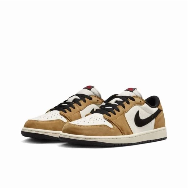 N I-K-E A i r-Jor-dan 1 Low OG Rookie of the Year CZ0790-107 Men New Shoes
