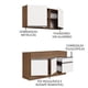 thumbnail image 4 of Cocina Integral MADESA 150cm Marrón/Blanco Glamy, 4 of 5