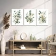 thumbnail image 3 of 3Pcs Sage Green Canvas Wall Art Modern Neutral Abstract Wall Decor Pictures Minimalist Green Tan Posters Prints for Living Room Bedroom Home Decoration, 12x16in, 3 of 7