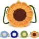 thumbnail image 1 of Bolso de crochet con margaritas hecho a mano, lindo bolso cruzado para niñas, bolso de punto para mujeres y niñas, 1 of 7
