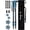 Blue, variant on G2 Hiker Trekking Hiking Poles Telescopic/Aluminum Alloy/Comfort TPE Handle/Auto-Adjustable Strap/Quick Flip Lock/Snow Baskets Attached (Pack of 2 Poles)，Black/Blue/Red