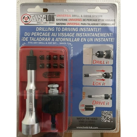 

Twist-Lok Premium Drill and Driver System