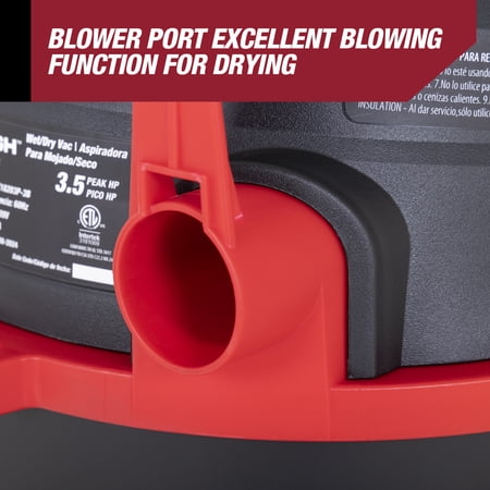 HYPER TOUGH 3 GALLON WET DRY VAC