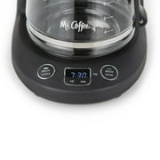 Mr. Coffee 12-Cup Programmable Coffeemaker, Brew Now or Later, Black
