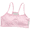 Pink, variant on LYMAYTER M-XL Girls Soft Comfort Bras Teen Girls Seamless Spaghetti Straps Cami Training Bras for Daily Wear