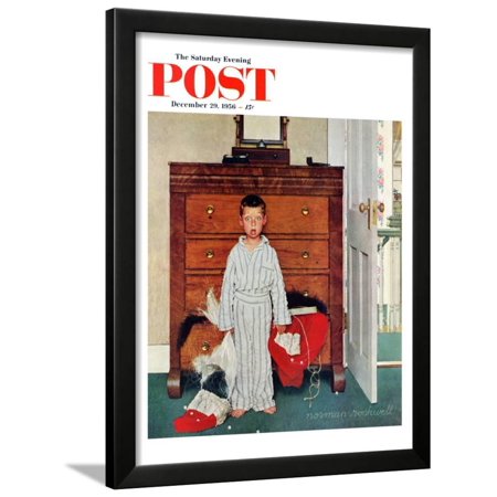 Truth About Santa Or Discovery Saturday Evening Post Cover