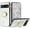 Good Luck Floral White, variant on GSA Splended Diamond Glitter Hybrid Case For Google Pixel 6A - Clover Gold