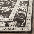 thumbnail image 3 of SAFAVIEH Maharaja Dzvezda Border Area Rug, Charcoal, 8' x 10', 3 of 7