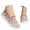 Beige, variant on Wide Toe Box Sneakers Women Knit Upper Embroidery Women's Walking Shoes Arch Support Closed Toe on Wide Toe Box Sneakers Women Casual Hands-Free Womens Mary Jane Shoes Pull-On Shoes