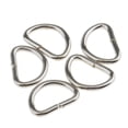 thumbnail image 4 of 100 piezas de anillos en D de aleación para correas de correaje 10x6x1.5mm, 4 of 9