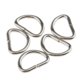 thumbnail image 4 of 100 piezas de anillos en D de aleación para correas de correaje 10x6x1.5mm, 4 of 9