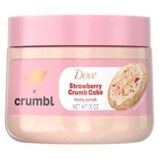 Dove Body Scrub Strawberry Cookie 15 OZ