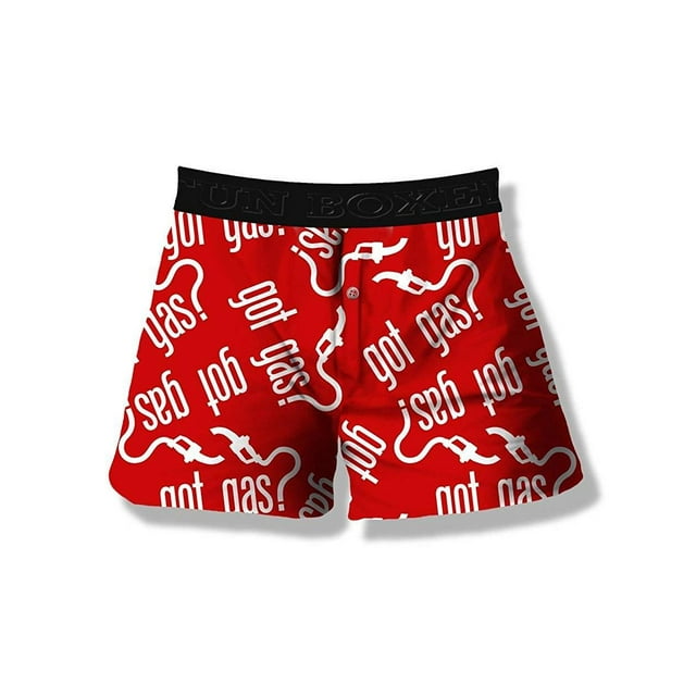 Men's' Underwear Fun Print Briefs Adult Boxer Shorts