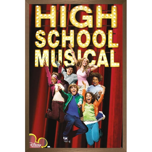 High School Musical - Logo Wall Poster, 22.375" x 34" Framed