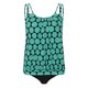 thumbnail image 4 of Trajes de Baño de Corte Alto para las Mujeres sin Mangas Impresión Push-Up Traje de Baño Acolchado Conjuntos de Blusa, Trajes de Baño de Cintura Alta para las Mujeres, 4 of 5