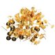 thumbnail image 1 of 100 almohadillas para pendientes, soporte para perlas, accesorios de joyería Oro KC, 1 of 9