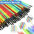 thumbnail image 2 of Juego de 100 Pinceles de Plástico A Granel para Pintar, Pintar Al Óleo, Acuarela, Suministros para el Aula para Artes y Manualidades, 2 of 5