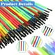 thumbnail image 2 of Juego de 100 Pinceles de Plástico A Granel para Pintar, Pintar Al Óleo, Acuarela, Suministros para el Aula para Artes y Manualidades, 2 of 6