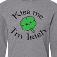 thumbnail image 4 of Inktastic Kiss Me I'm Irish Long Sleeve T-Shirt, 4 of 5