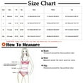 thumbnail image 4 of Hicidod Bikini Sets for Women Fashion Solid Color Padded cozy Swimming Top And Triangle Two Piece Suits Beach Sexy Swimsuit, 4 of 4