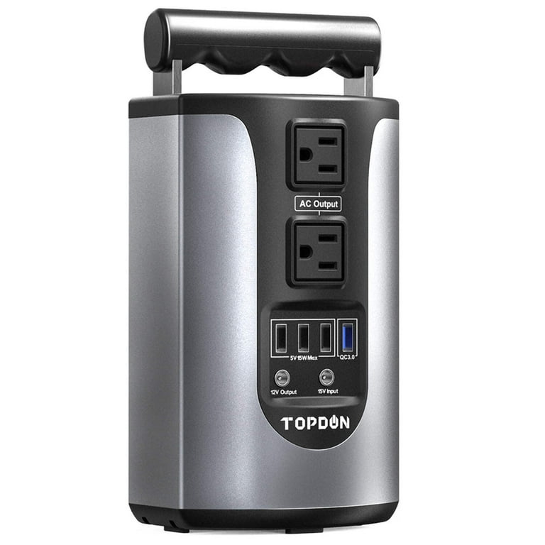 TOPDON Hurricano200 130Wh Lithium Power Station with 36000mah w