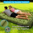thumbnail image 3 of Henotian Colchoneta para Dormir para Acampar, Colchón de Aire Inflable de 6" de Grosor con Almohada con Bomba de Pie Incorporada, Tapete Autoinflable Ultraligero para Tienda de Campaña y Senderismo, 3 of 9