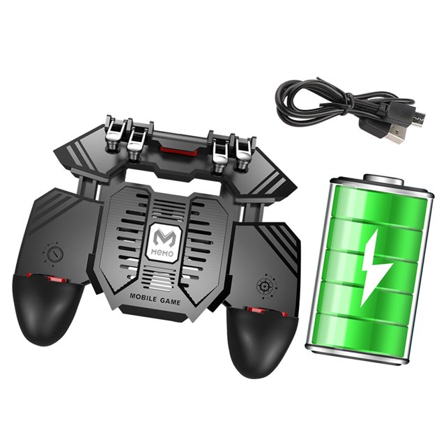 Moyic AK77 Phone Gamepad Disipación de calor Game Controller Joystick Universal Mobile Gaming Trigger Videojuegos y accesorios 4000 mAh