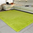 thumbnail image 4 of Alfombra Mullida Alfombra Antideslizante para área Peluda Alfombra rmitorio para El Hogar Alfombra para Colores Verde claro Baoblaze Alfombra peluda, 4 of 6