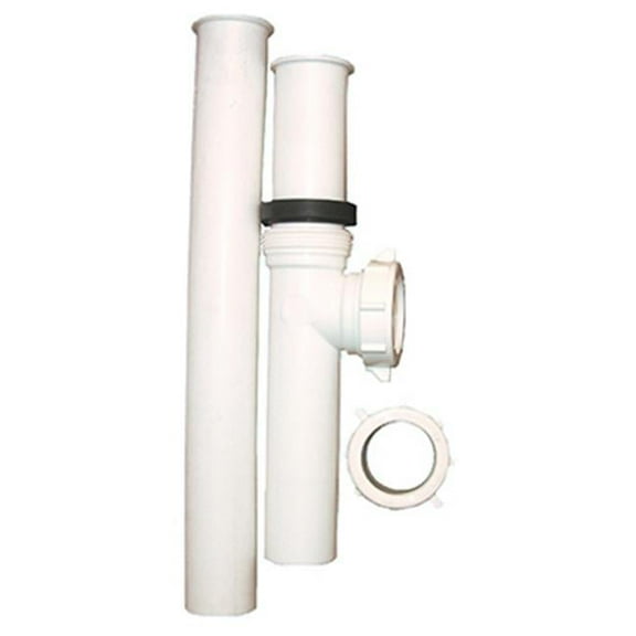 03-4207 1.5 in. White Plastic Disposal Connector Kit