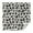 Black and White-1, variant on Black and White Giraffe Pattern Square Tablecloth,Waterproof Square Table Cover,Wipeable Spillproof Washable Table Cover for Home Kitchen Party Decor 60"x60"(152x152cm)