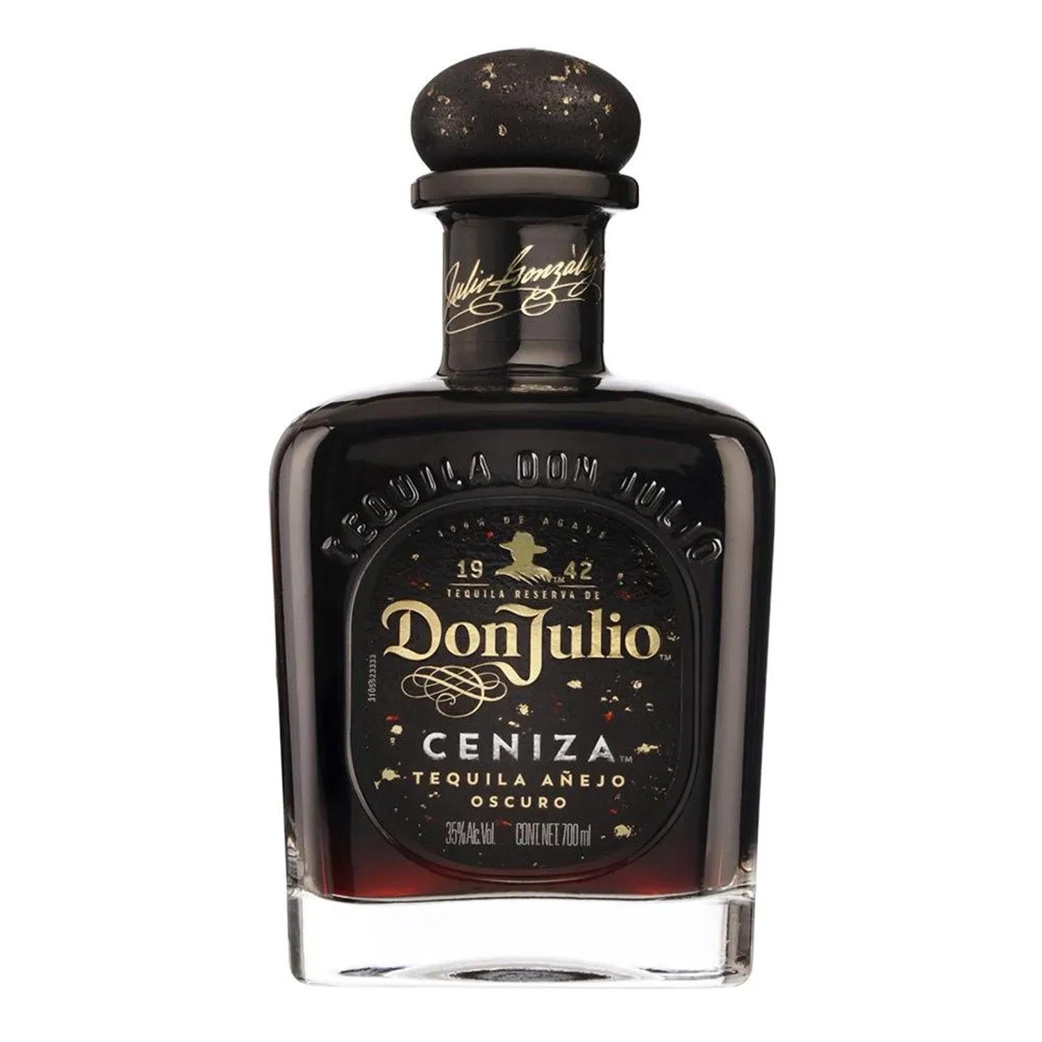 Pack de 4 Tequila Don Julio Ceniza Añejo Oscuro 700 ml | Bodega Aurrera
