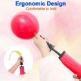 thumbnail image 4 of Balloon Pump Hand Manual Inflator, Balloon Manual Pump Blower Pump Suitable for Party Decoration Balloons Balloon Arch Kit Balloon Garland Foil & Confetti Balloon, 4 of 7