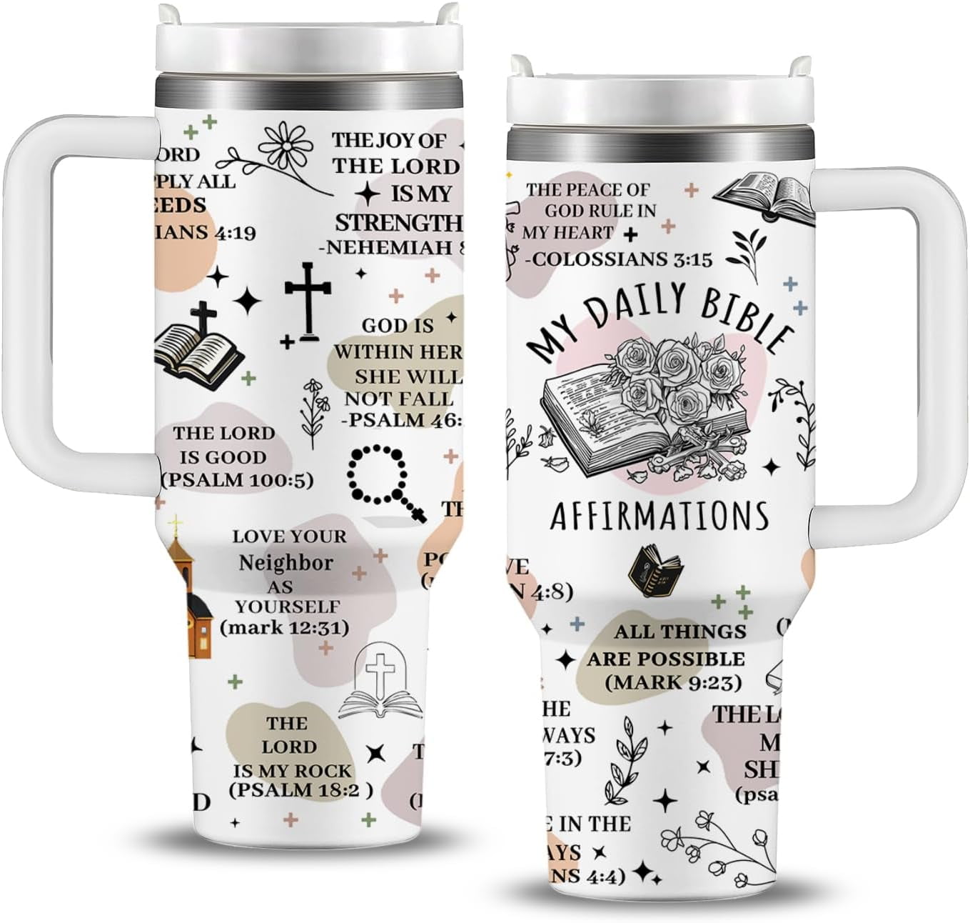 Jesus Take The Wheel Enamel Mug - 16oz Funny Religious Camping Coffee Cup For Gifts