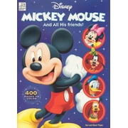 Disney Mickey Mouse 400 Pages of Coloring Fun: On Top of the World! (Paperback)
