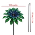 thumbnail image 3 of Metal Flower Garden Stake, All Weather Anti Rust Coating, Tool Free Ground Insert, Artistic Yard Sculpture, Meaningful Gardening Gift for Mom, Lawn Flower Bed Decoration, 3 of 8