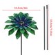 thumbnail image 3 of Estaca decorativa de jardín con flor de metal y acabado resistente a la oxidación para jardines, céspedes, patios y entradas de patios., 3 of 8