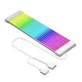 thumbnail image 4 of shamjina ARGB Motherboard Extension Cable LED Light Strip Bar for PC Computer Chassis White 12 Strips, 4 of 7