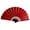 Red, variant on Fans for Line Dancing, Large Line Dance Popping Fan, Handheld Clacking Fans for Line Dancing, Fabric Hand Fan for Performance, Summer Cooling Folding Fans, Home Decorative Fans