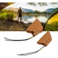thumbnail image 2 of ZOUSSIQI Fishing Finger Sleeve Protector Artificial Leather Adjustable Fly Line Stripping Guard Protective Tool Accessory for Thumb Index Finger CA919-17227, 2 of 9