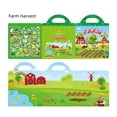 thumbnail image 2 of Godderr Kids Sticker Book Multi Scene Fun Early Toddler DIY Sticker Book,For 2-7 Year Old Girls Boys, 2 of 6