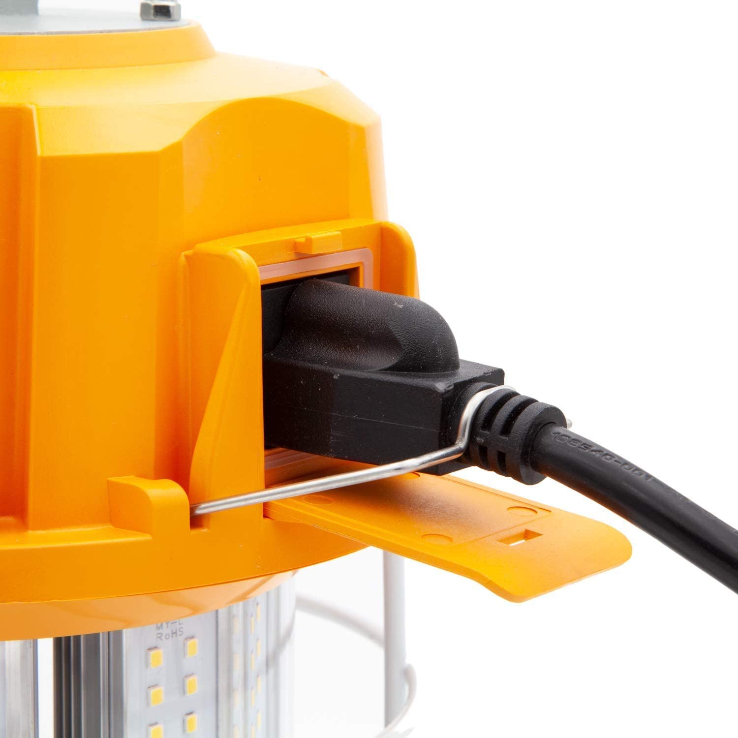 Light Blue USA 100W LED Temporary Work Light Fixture, High Bay Light, 12500LM, 5000K Daylight - 2 Pack