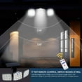 thumbnail image 4 of Yi Lighting, Outdoor Solar Security Light, 138 LEDs 800LM Cordless LED Solar Motion Sensor Flood Light; 3 Adjustable Heads, Weatherproof, 4 of 7