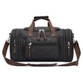 thumbnail image 2 of pitrice Sac de Voyage Imperméable Grande Capacité Portable Randonnée Tablette d'Escalade Bagage Épaule Fourre-Tout Bleu Foncé Noir, 2 of 6