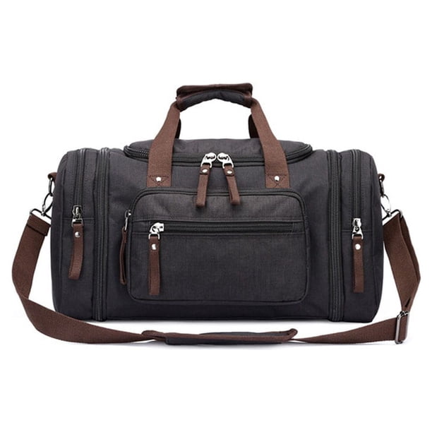Sonducket Bolsa de viaje para exteriores, senderismo, escalada, playa, teléfono móvil, gafas de sol, almacenamiento de ropa, equipaje, bolso de Envolturas para manijas de equipaje Negro