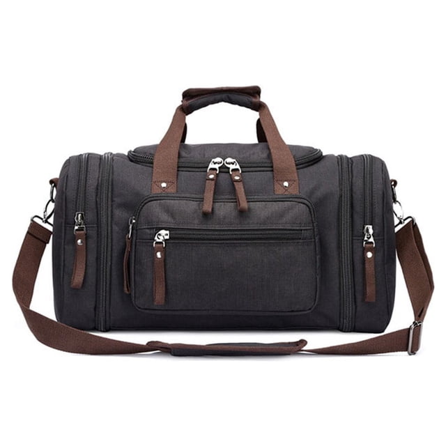 Sonducket Bolsa de viaje para exteriores, senderismo, escalada, playa, teléfono móvil, gafas de sol, almacenamiento de ropa, equipaje, bolso de Envolturas para manijas de equipaje Negro