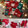 thumbnail image 5 of 5Pairs Christmas Winter Socks in Bulk,Funny Christmas Socks Unisex Novelty Gift Soc- for Family Christ-mas Holiday Gift, 5 of 7