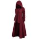 thumbnail image 1 of Borgoña XL Vestido de gran tamaño Con capucha Casual Suelta Estiramiento Chaqueta de color sólido ANGGREK  Otros, 1 of 7