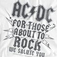 thumbnail image 5 of AC/DC Mens Salute T-Shirt, 5 of 5
