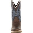 thumbnail image 3 of Durango® Lil' Rebel Pro™ Little Kid's Blue Western Boots, 3 of 7